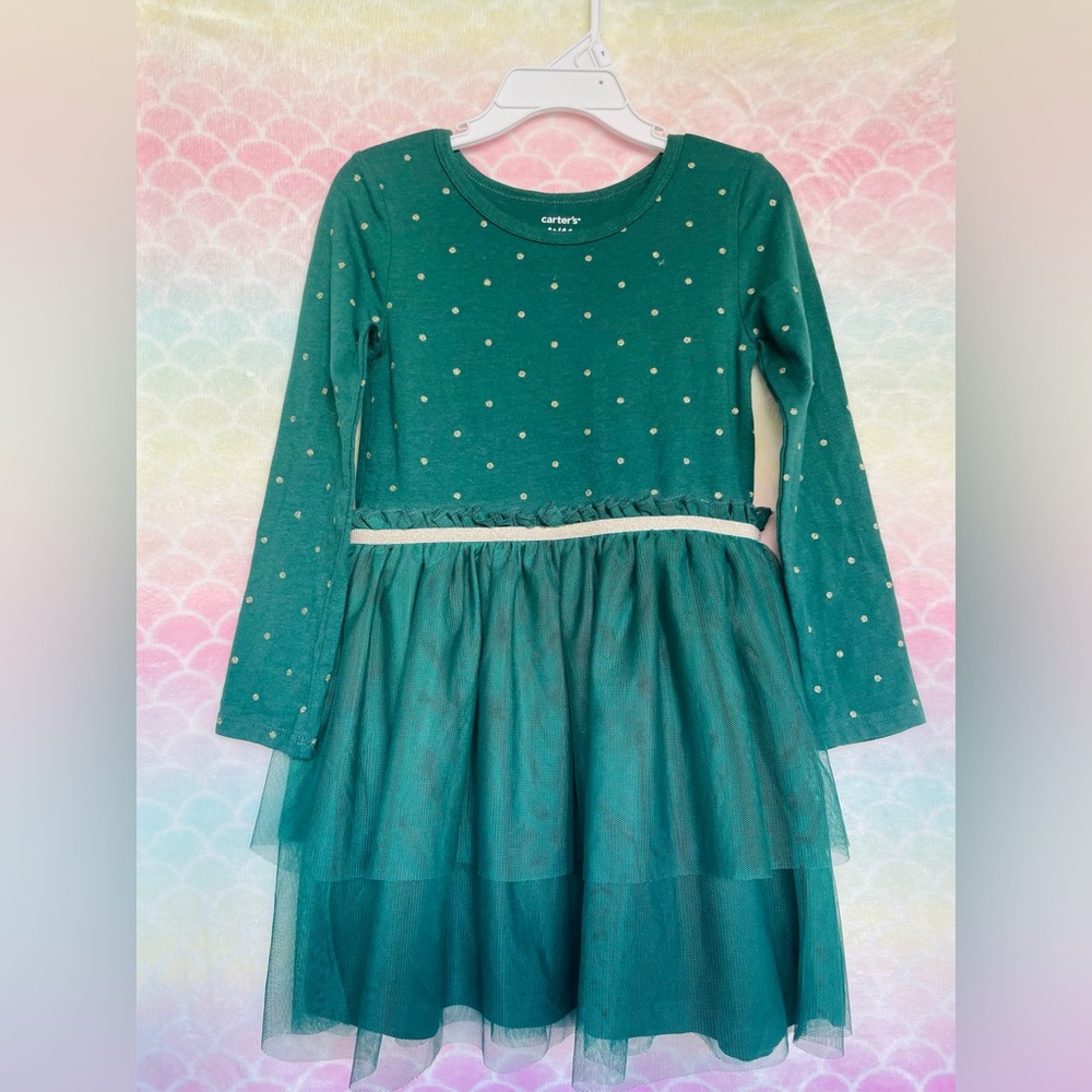 Green dress size 4T